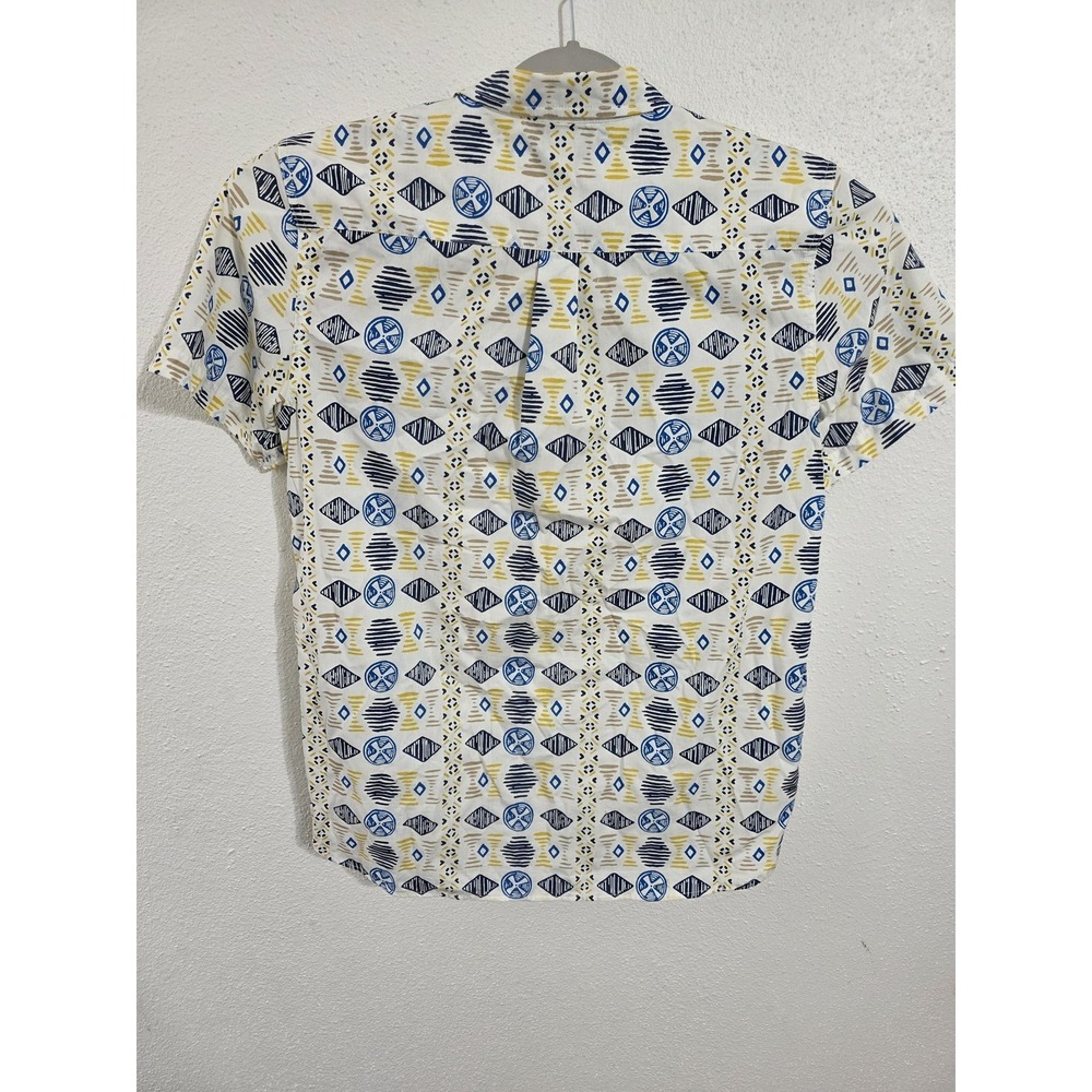 The North Face Baytrail Woven Pring Beach Short Sleeve Button Shirt Mens Large - Picture 4 of 7